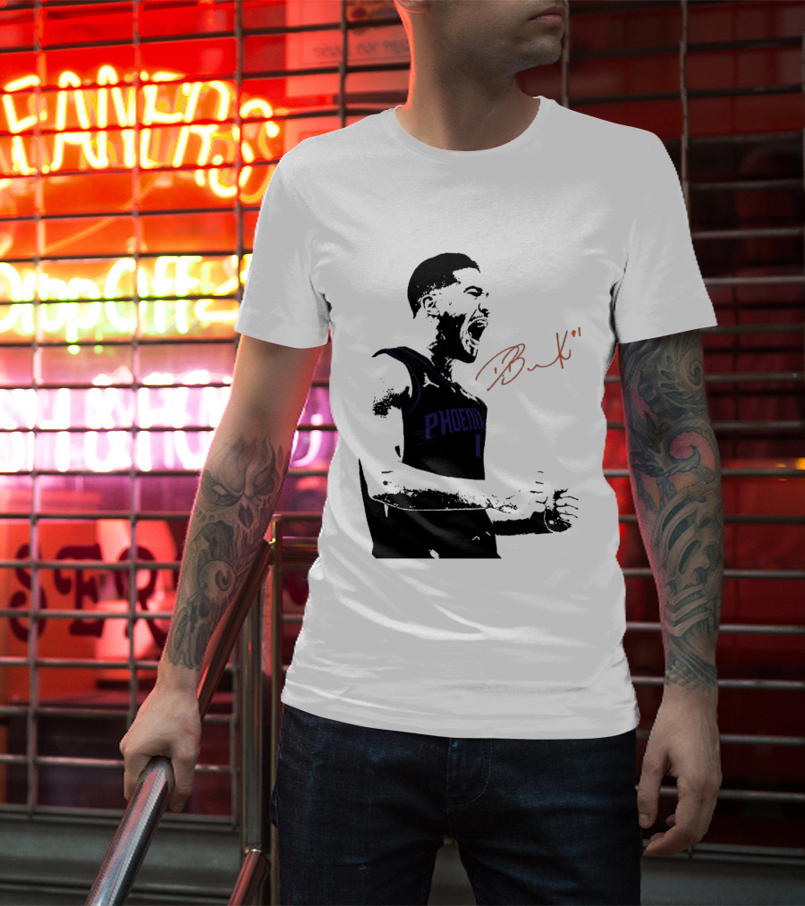 Phoenix Suns Booker Signature Don't Tap T-Shirt