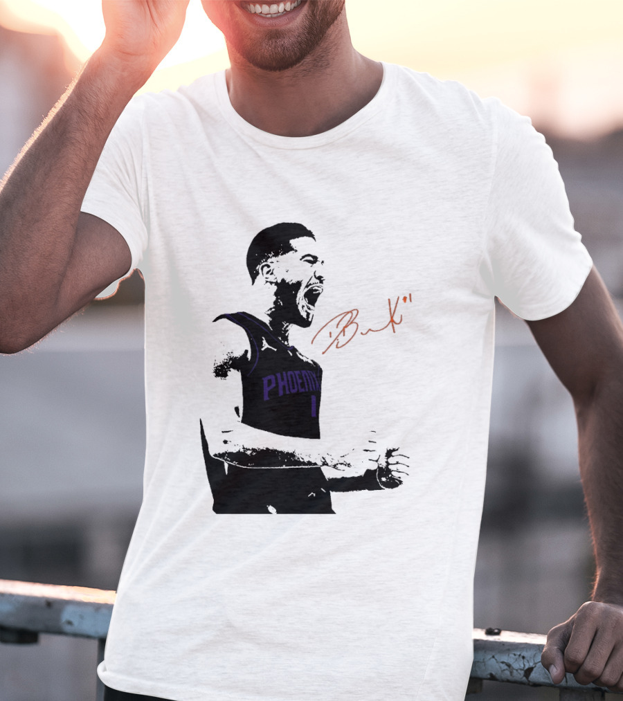 Phoenix Suns Booker Signature Don't Tap T-Shirt