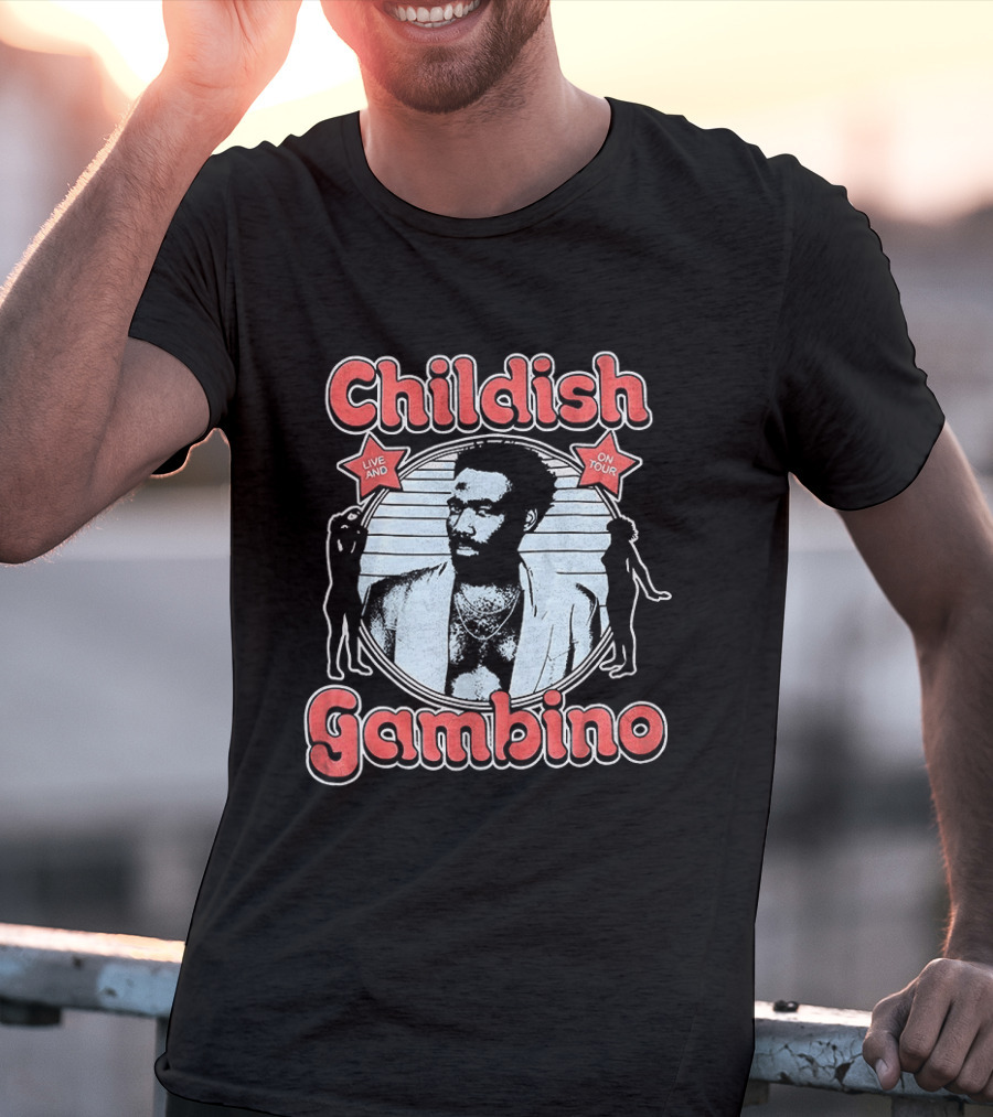 Childish Gambino Live And On Tour T-Shirt