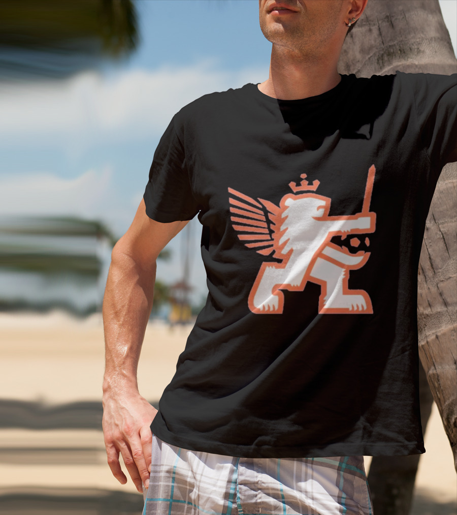 Knifey Lion FC Cincinnati Winged Sword T-Shirt