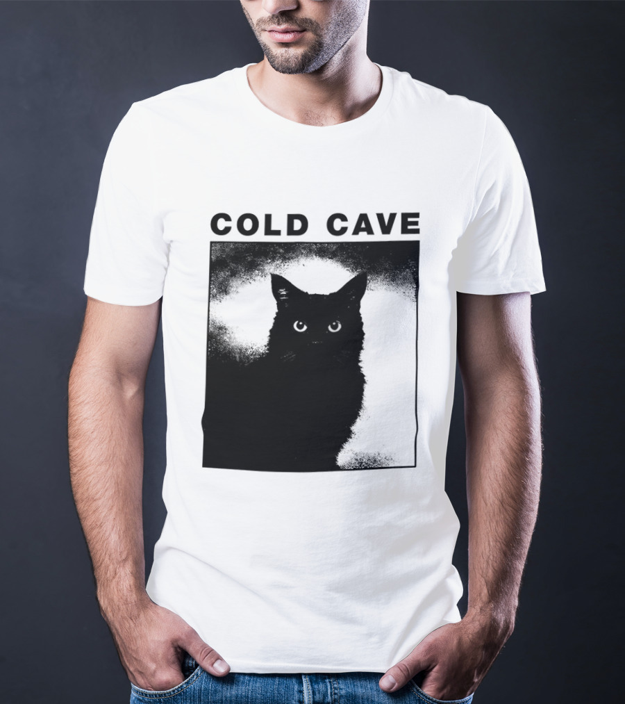 COLD CAVE Cat In Shadow T-Shirt