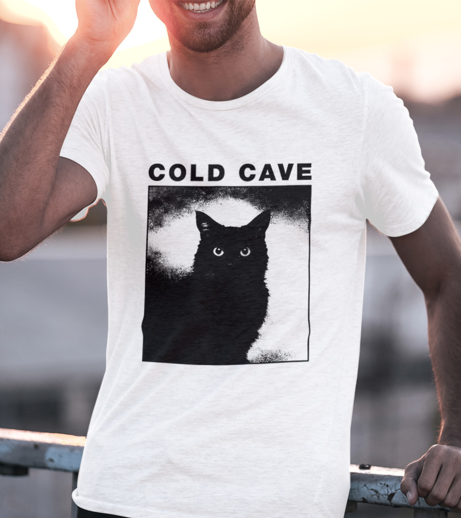 COLD CAVE Cat In Shadow T-Shirt