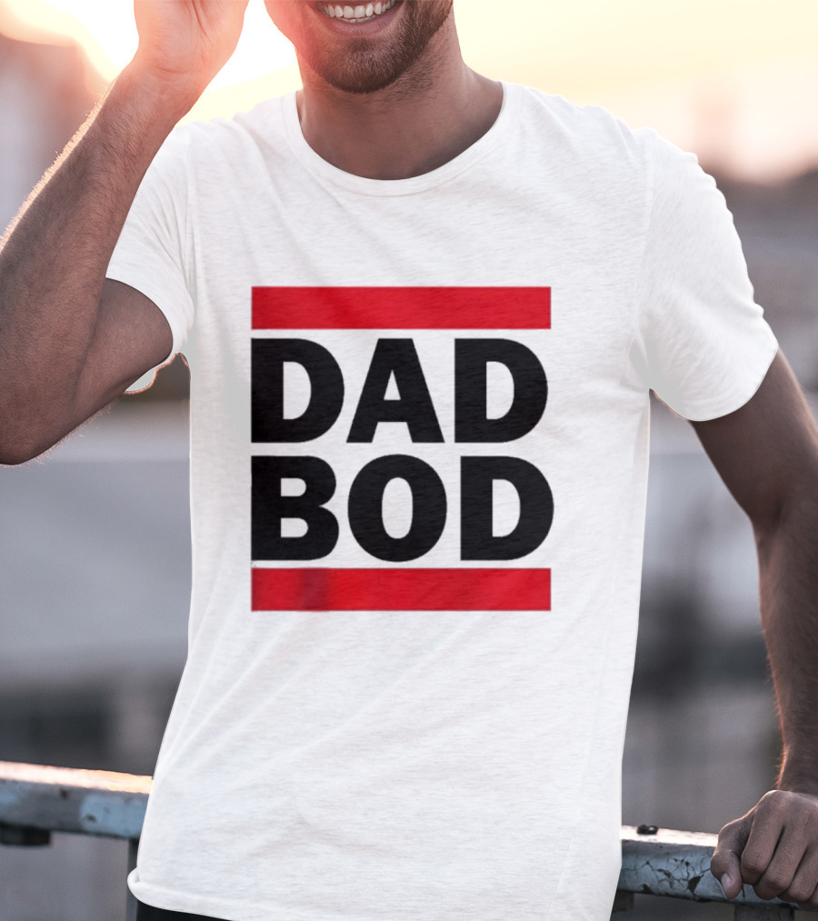 Dad Bod Red Stripes T-Shirt