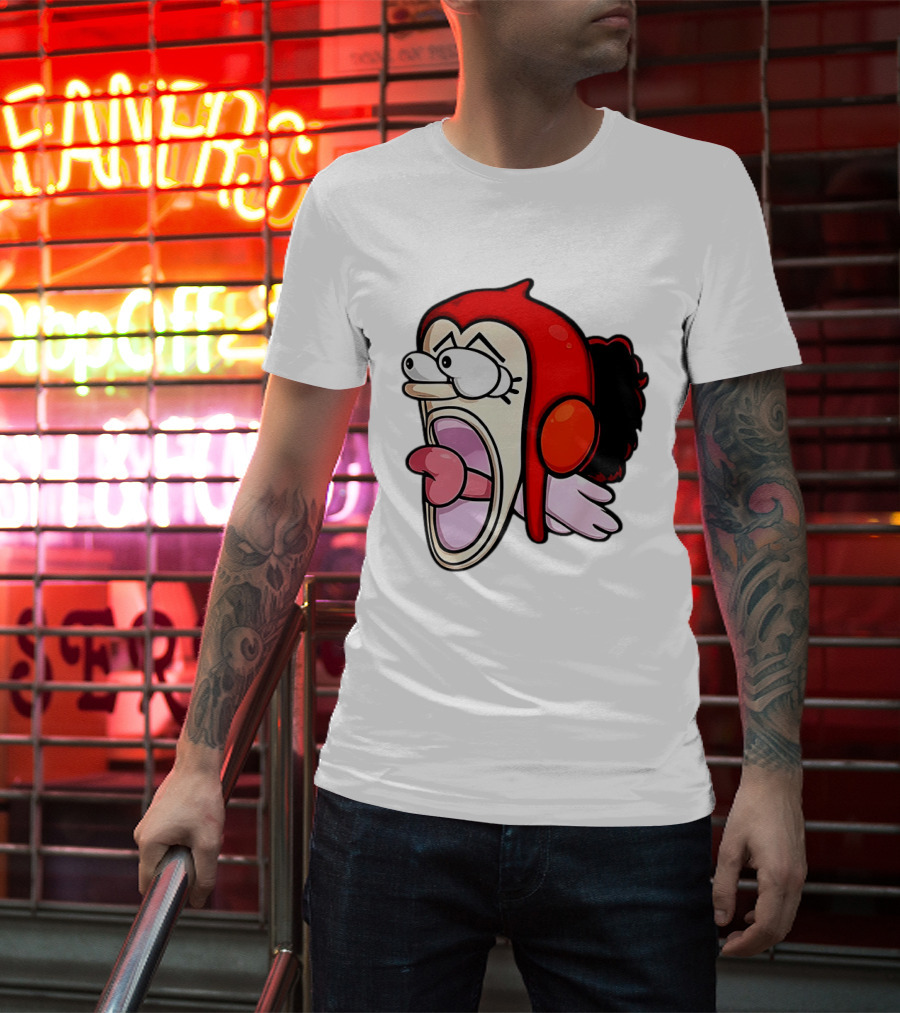 Usopp Sogeking Shout Expression Digital Drawing T-Shirt
