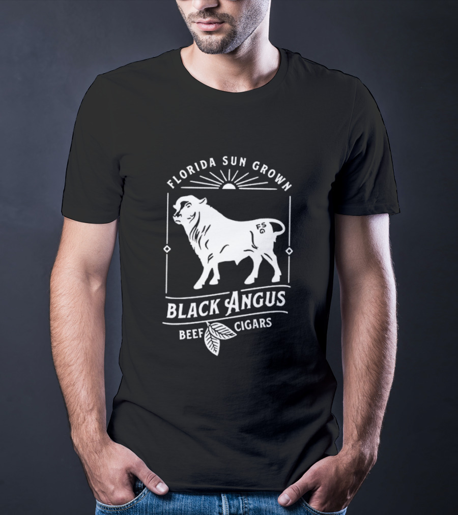 Florida Sun Grown Black Angus Beef Cigars FSG T-Shirt