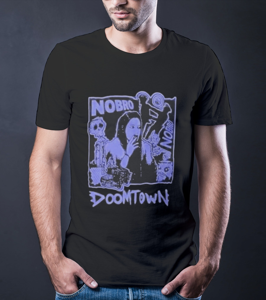 Nobro US Co Headlining Tour 2026 Baltimore Nevermore Hall February 20 Doom Town T-Shirt