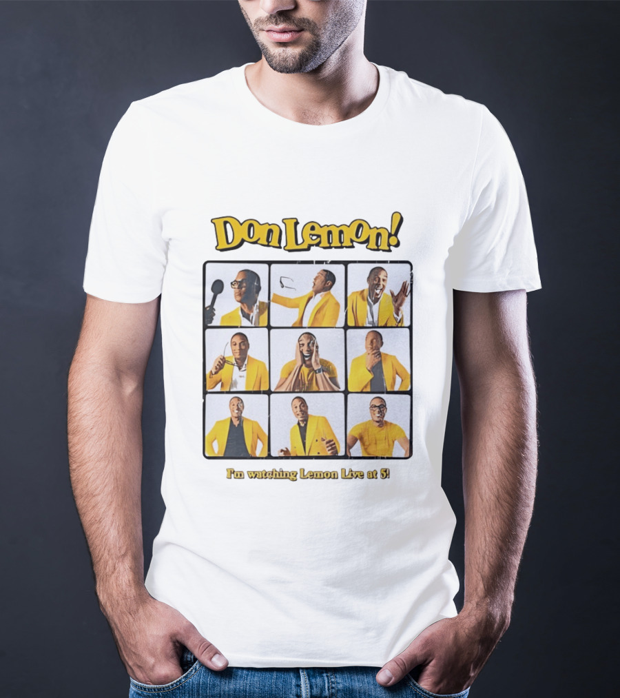 Don Lemon I'm Ing Lemon Live At 5 Yellow Jacket Expressions T-Shirt