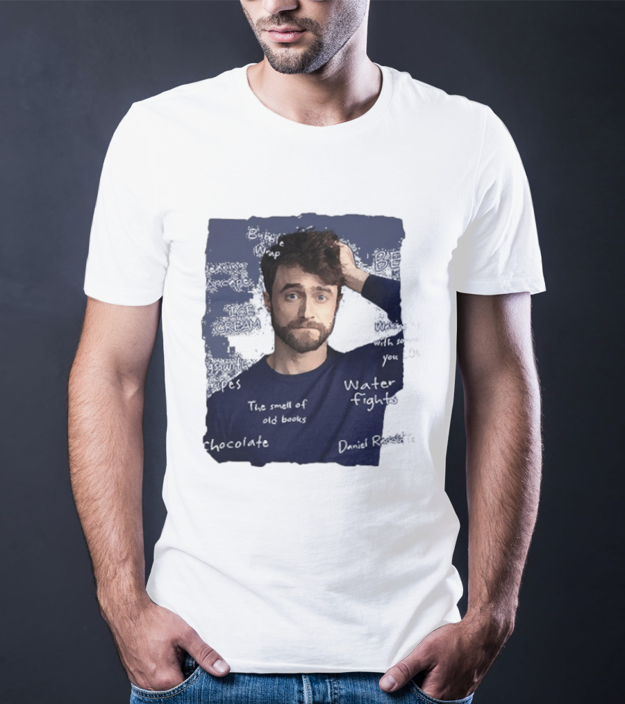 Bubble Wrap Beside Water Fights Ice Cream Chocolate The Smell Of Old Books Daniel T-Shirt