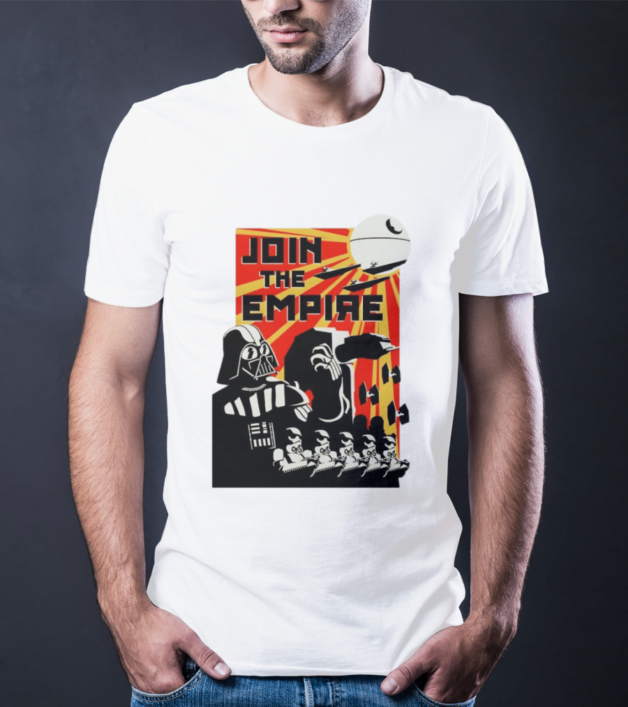 Join The Empire Propaganda Galactic Battle Recruitment T-Shirt