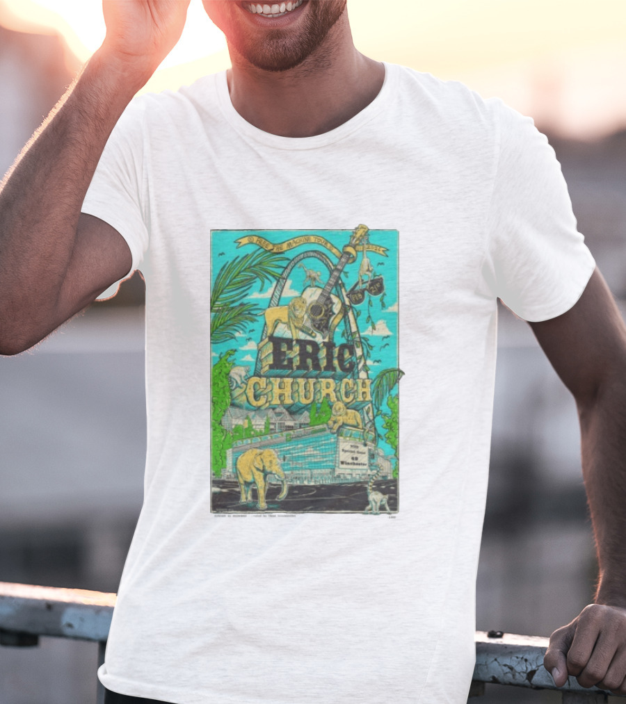 Eric Church St. Louis Gather Again Tour Feb 21 2026 Enterprise Center T-Shirt