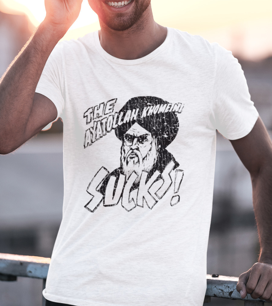 The Ayatollah Khomeini Sucks 1979 T-Shirt