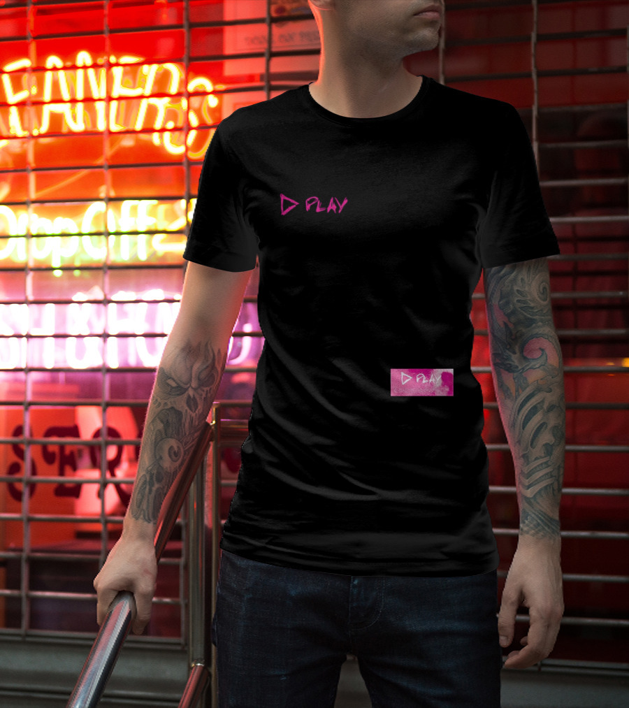 Ed Sheeran Loop Tour 2026 Play Pink T-Shirt