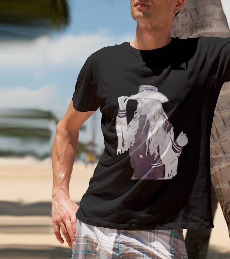 Megan Moroney Cloud 9 Tour 2026 Fringed Cowboy Hat And Jacket T-Shirt