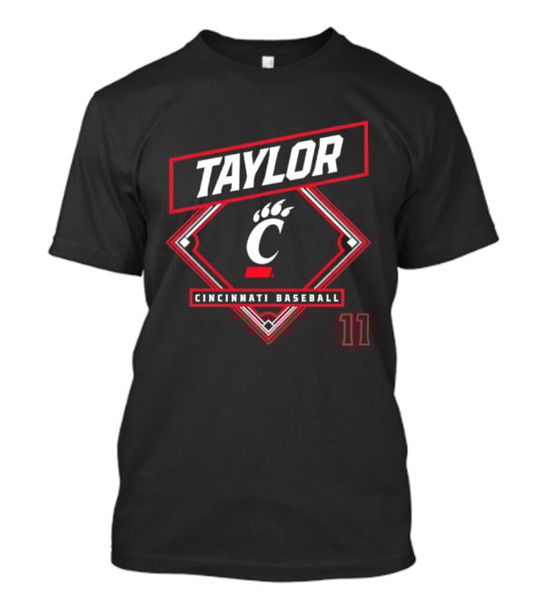 Cincinnati Bearcats Baseball Taylor 11 T-Shirt