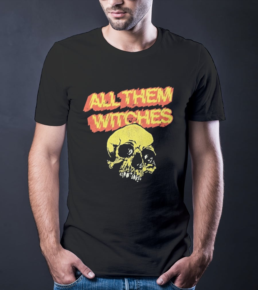 All Them Witches Skull Punk Bold Graphic 2026 T-Shirt
