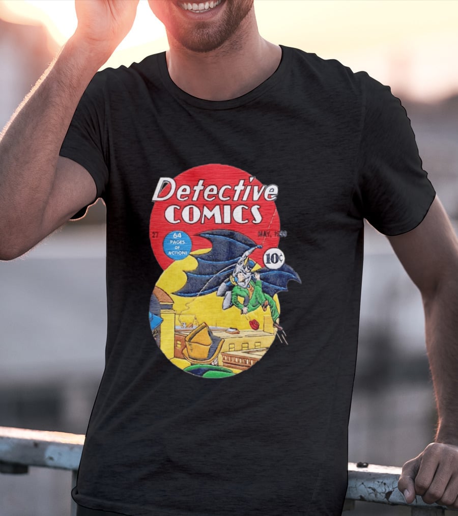 Detective Comics 27 May 1939 Batman 64 Pages Of Action T-Shirt