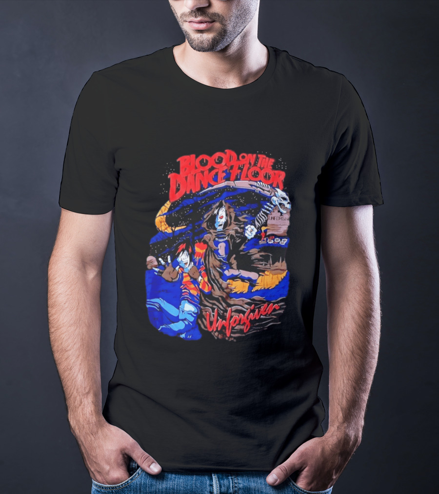 Blood On The Dance Floor Unforgiven Halloween Horror Comic T-Shirt