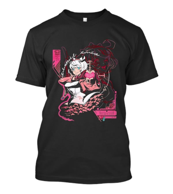 Elphelt Valentine Guilty Strive Eighty Sixed Valentines Day Gaming Character Floral T-Shirt