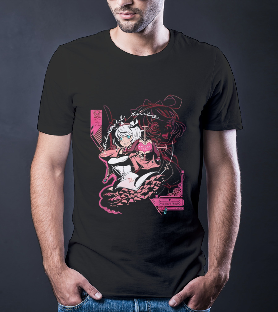 Elphelt Valentine Guilty Strive Eighty Sixed Valentines Day Gaming Character Floral T-Shirt