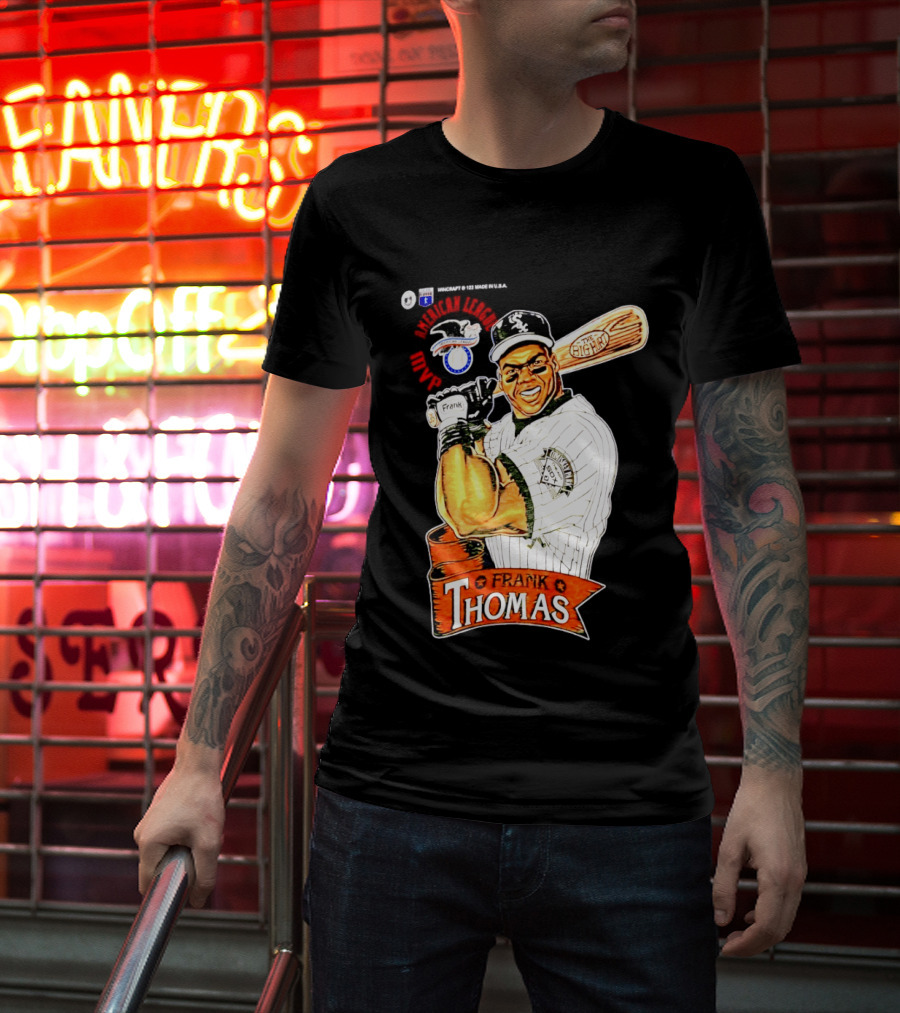 Frank Thomas Chicago White Sox MVP The Big Hurt Baseball Legend T-Shirt