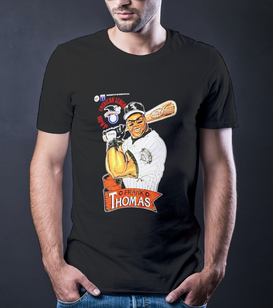 Frank Thomas Chicago White Sox MVP The Big Hurt Baseball Legend T-Shirt