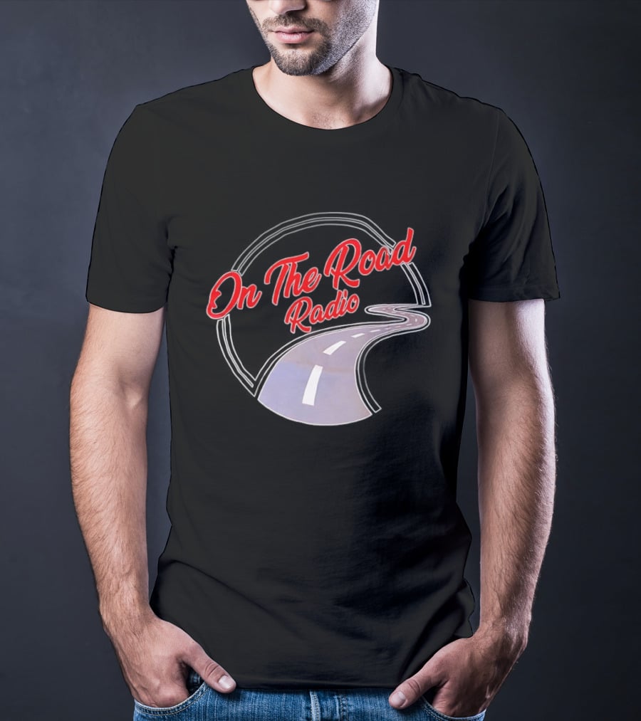 On The Road Radio Winding Highway Adventure T-Shirt