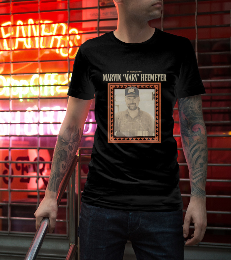 Marvin Heemeyer Memory Overalls And Cap T-Shirt