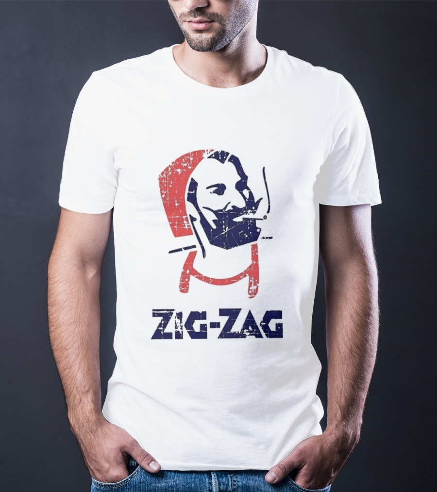 Zig Zag Rolling Papers Cigarette Mocking T-Shirt