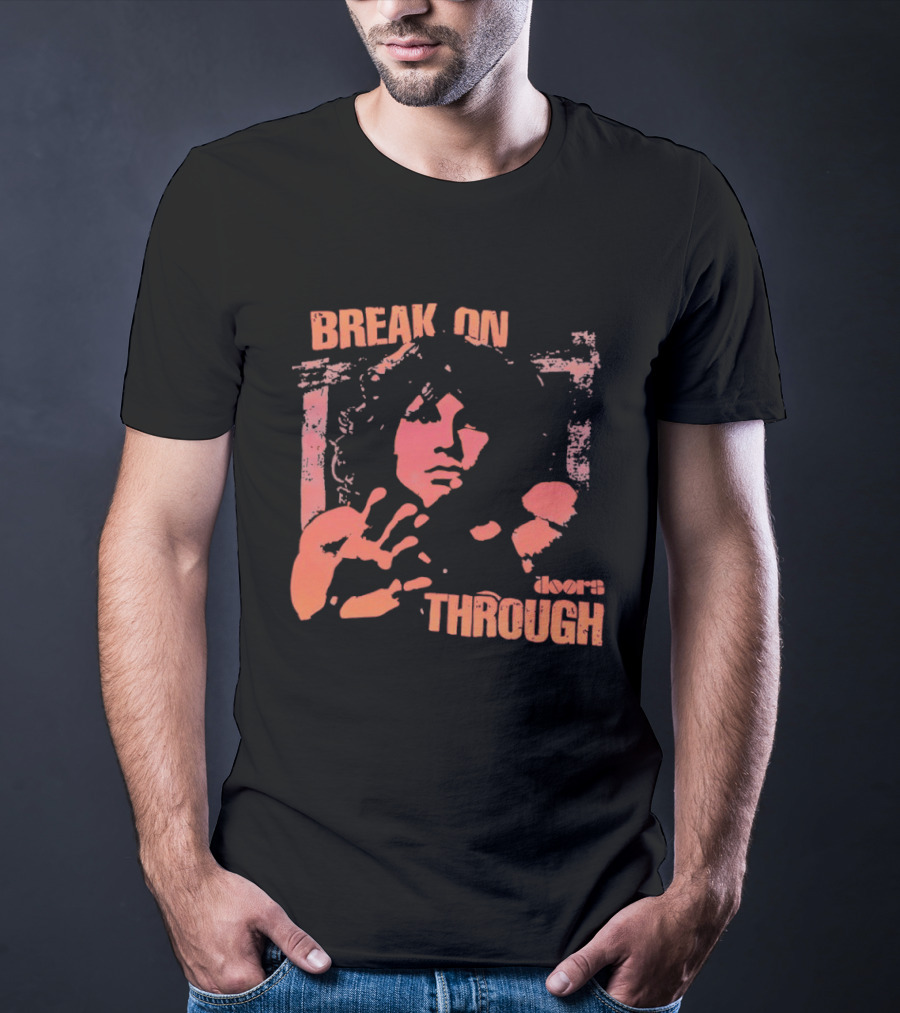 Break On Through The Doors Vintage Music T-Shirt