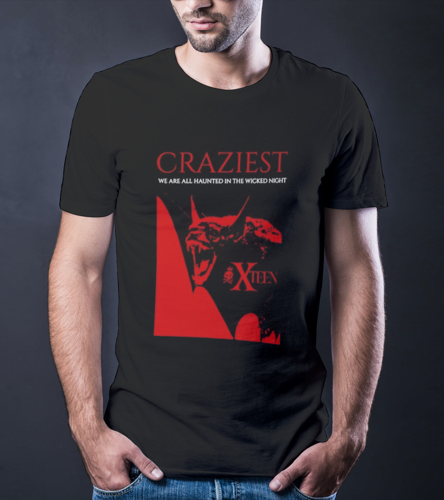 Craziest We Are All Haunted In The Wicked Night Xteen Devil T-Shirt