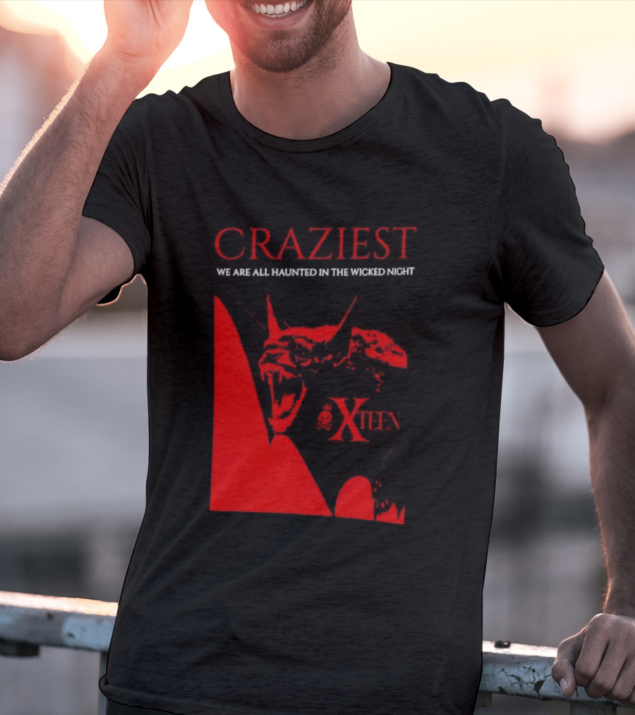 Craziest We Are All Haunted In The Wicked Night Xteen Devil T-Shirt