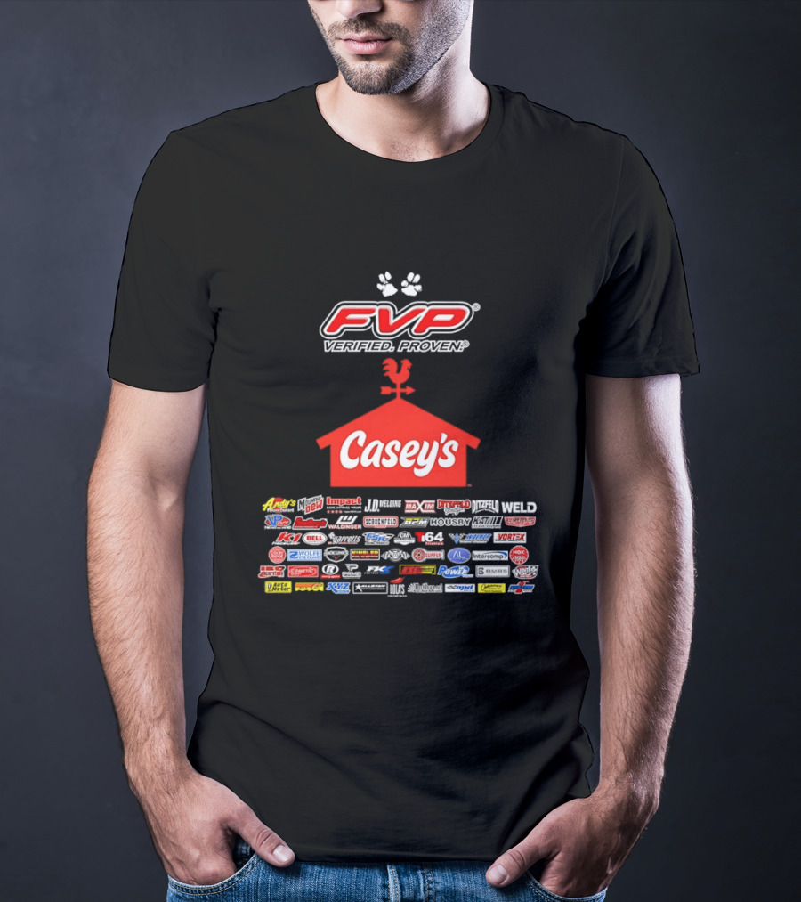FVP Verified Proven Casey's Racing Performance Brands T-Shirt