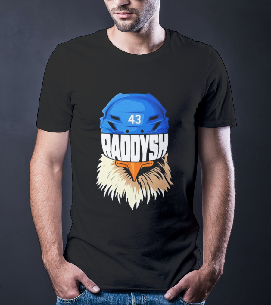 Tampa Bay Lightning Raddysh Bald Eagle 43 Helmet T-Shirt