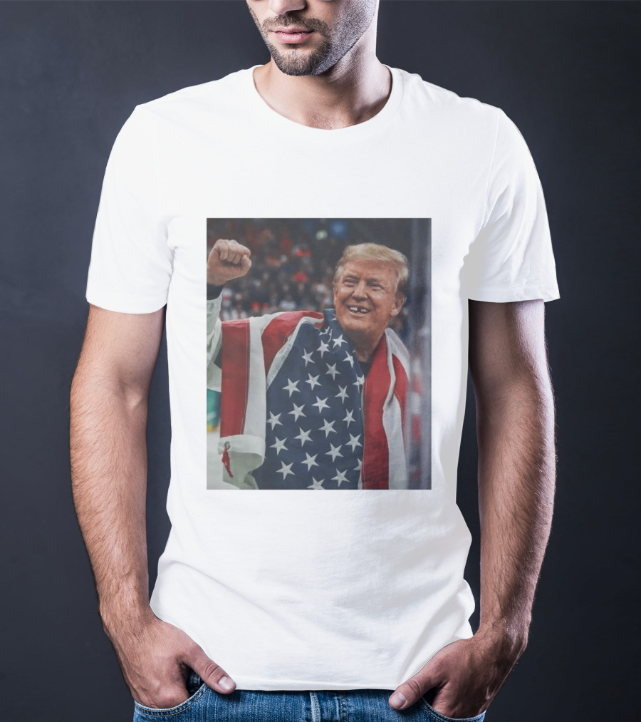 Trump Loss Teeth Gold Medal USA Olympic 2026 Victory T-Shirt