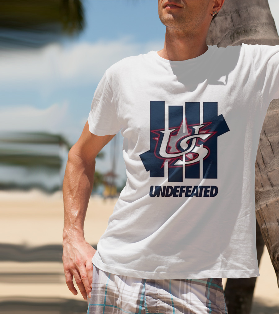USA Undefeated Five Strikes T-Shirt
