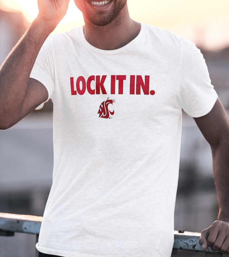 LOCK IT IN WSU Cougars 2026 T-Shirt