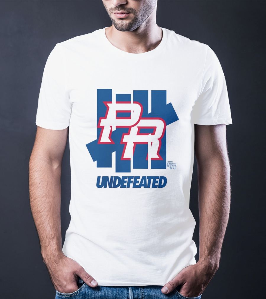 Undefeated PR Baseball Five Strikes T-Shirt