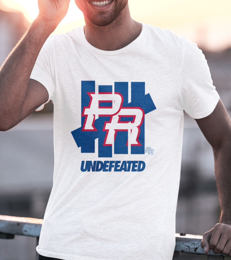 Undefeated PR Baseball Five Strikes T-Shirt