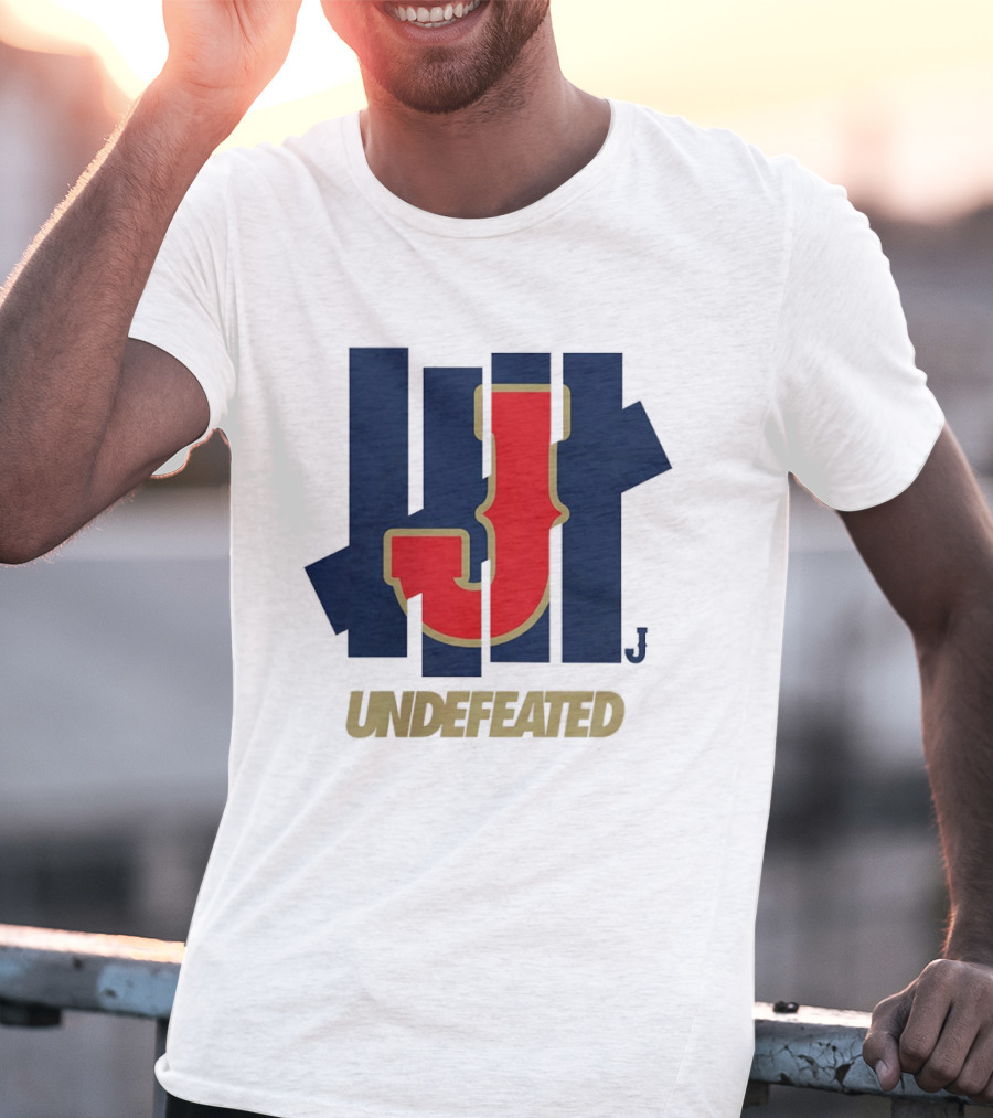 Japan Baseball Undefeated J Iconic Sports Victory T-Shirt