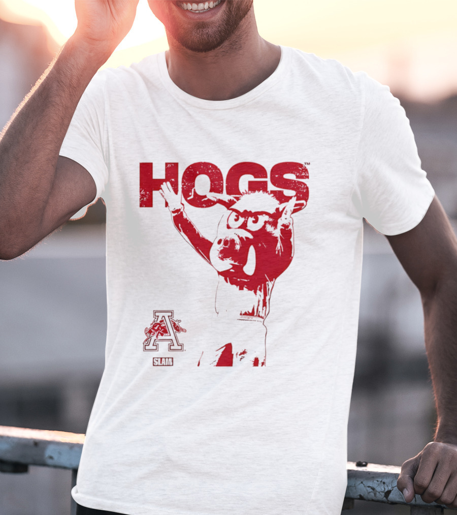 Arkansas Hogs Slam A Mode T-Shirt