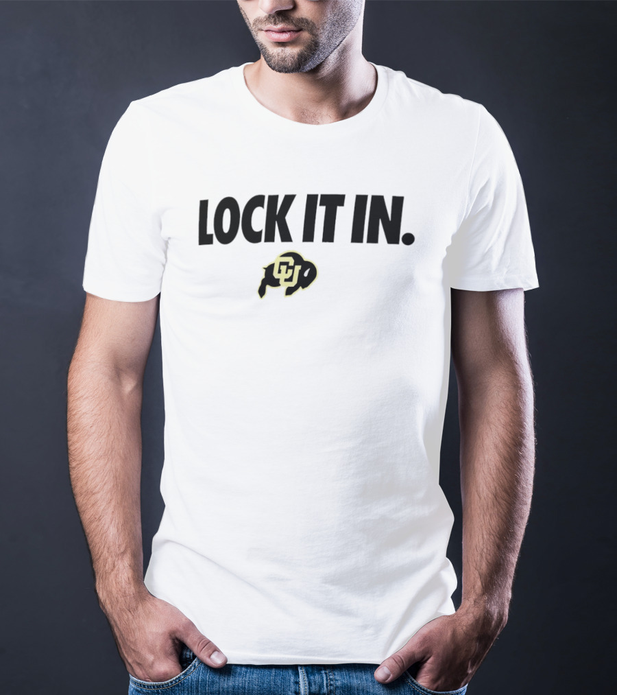 LOCK IT IN Colorado Buffaloes 2026 T-Shirt