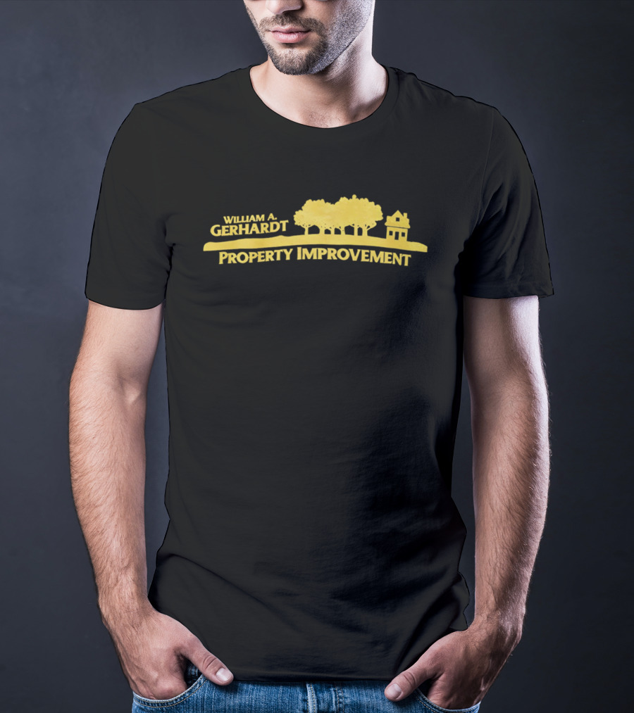 William A Gerhardt Property Improvement Trees And House T-Shirt