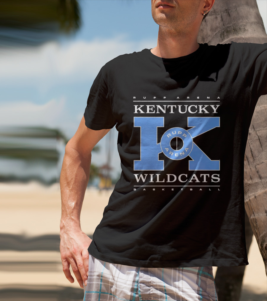 Rupp Arena Kentucky Wildcats Basketball Big K T-Shirt