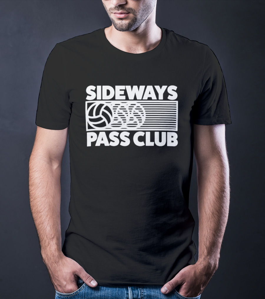 Sideways Pass Club Volleyball Team Loyalty T-Shirt