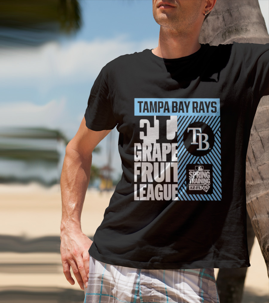 Tampa Bay Rays TB Grapefruit League Spring Training 2026 T-Shirt