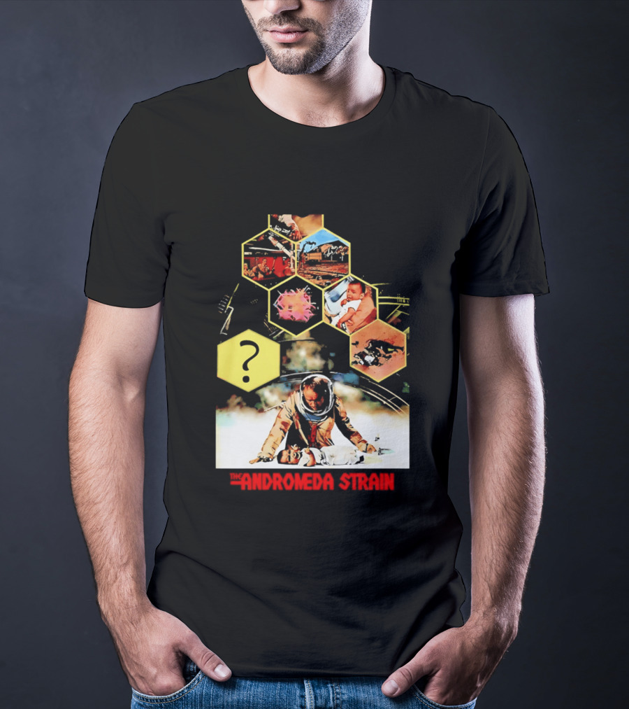 The Andromeda Strain Hexagonal Imagery And Mystery T-Shirt