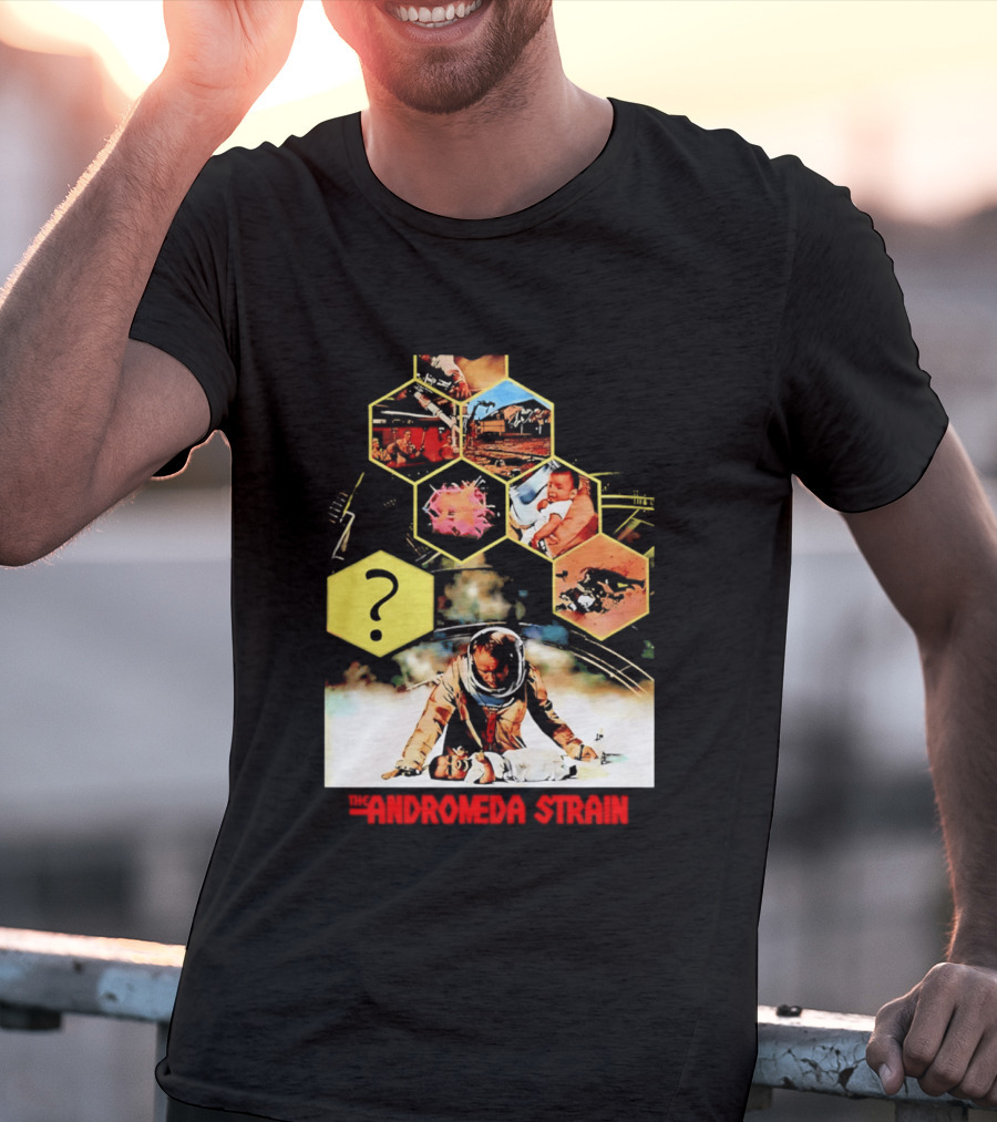 The Andromeda Strain Hexagonal Imagery And Mystery T-Shirt