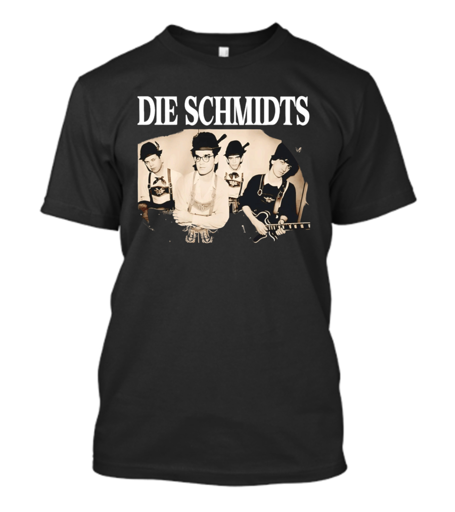 Die Schmidts Oktoberfest Band Bavarian Attire T-Shirt