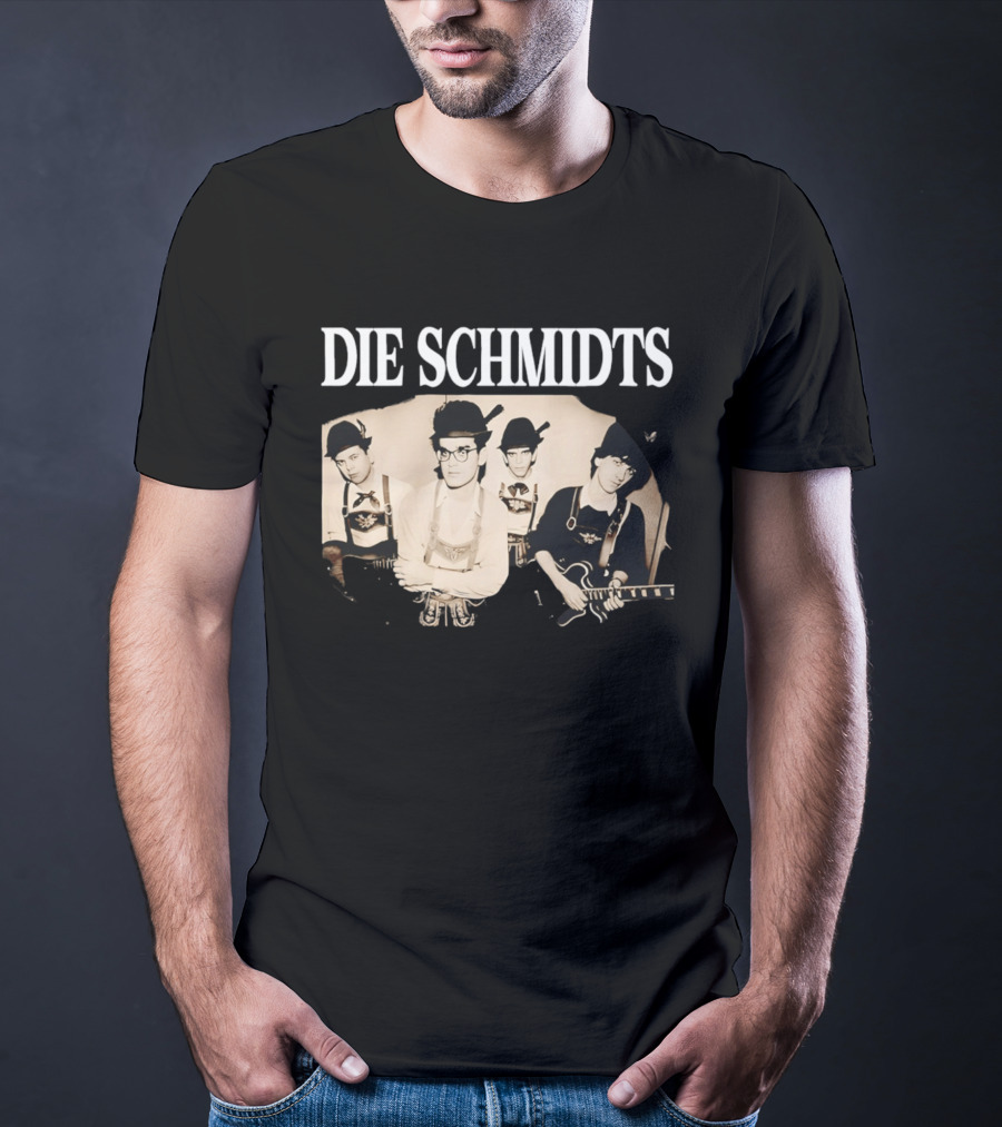 Die Schmidts Oktoberfest Band Bavarian Attire T-Shirt