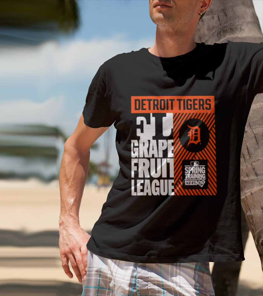 Detroit Tigers Grapefruit League Spring Training 2026 T-Shirt